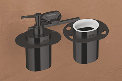 Liquid Soap Dispenser With Tumbler Holder