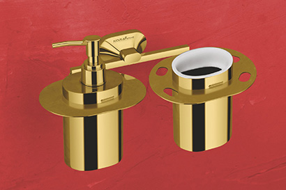 Liquid Soap Dispenser With Tumbler Holder